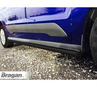 Bragan Side Bar In Acciaio Nero Per Volkswagen Crafter SWB 2014-2017 Accessorio