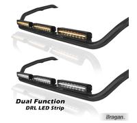 Bragan™ Stralis Active Space Time Barre Luce Tetto LED 3 Pezzi Nero