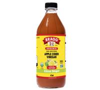 Bragg Aceto di Mele Biologico con Agrumi e Zenzero – 16 Oz (confezione da 12)