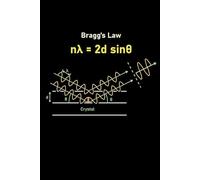 Bragg’s Law Science Notebook - Physics & Crystallography Research Journal: 120-Page Notebook for Notes, Labs, Diagrams & Study