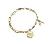Braggle per Donne, personalità della Regolabile Europeo in Stile Americano Leggero entusiasta Lettere di Lusso da Bracciale/Ragazza/Madre Bracciale per Ogni Giorno