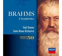 Brahms (1833-1897)/Complete Symphonies: Ozawa / Saito Kinen Orc UCCD5509 Nuov...