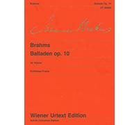 BRAHMS - Baladas (4) Op.10 para Piano (Urtext) (Kohlhase/Frantz)