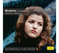 BRAHMS/BEETHOVEN - VIOLINCONCERTO/TRIPLE..