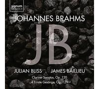 Brahms/ Bliss/ Baillieu - Clarinet Sonatas 120