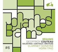 Johannes Brahms Johannes Brahms: Clarinet Sonatas/Horn Trio (CD) Album Digipak
