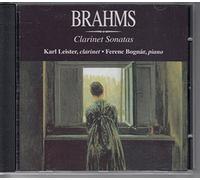 BRAHMS - CLARINET SONATAS 1 & 2 / LEISTER & BOGNAR
