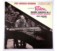 Brahms: Concerto No. 2 / Sviatoslav Richter, Chicago Symphony Orchestra, Erich Leinsdorf Conducting