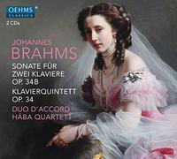 Brahms / D'Accord / Haba Quartett - Johannes Brahms: Sonate Fur Zwei Klaviere