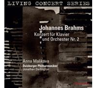 Brahms/Darlington/Duisburg Philharmonic Orch - Living Concert Series. Piano Concerto no 2