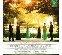 Brahms / Dicusara / Cacciat Brahms: Liebeslieder-Walzer Op 52 & Op 65-20 La (CD)