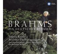 Sir Simon Rattle, Röschmann, Quasthoff, Berliner Philharmoniker – Ein Deutsches Requiem Op.45 – CD