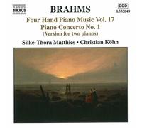 Brahms - Four-Hand Piano Works, Vol 17 by Johannes Brahms (2006-12-07)