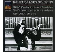 Brahms/ Franck - Art Of Boris Goldstein (2 CD)