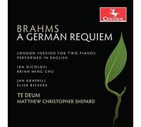 Johannes Brahms Brahms: A German Requiem: London Version for Two Pianos Per (CD)