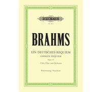 Brahms: German Requiem Op. 45 (Vocal Score) (EP3672): Klavierauszug