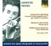 Brahms - Ginette Neveu Suona Brahms