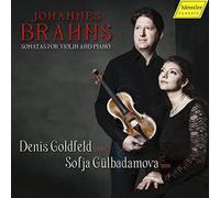 Brahms / Goldfeld / Gulbadamova - Sonatas For Violin & Piano