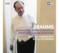 Johannes Brahms – Sinfonie, Ouverture, Variazioni su Haydn e Concerti per pianoforte – CD – Box 5 CD