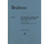 Brahms: Horn Trio E Flat Major Op. 40 (Score/Parts). For Corno francese, Violino, Pianoforte