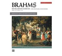 Brahms Hungarian Dances for One Piano, Four Hands: Books 1 & 2: Dances 1-10 (1)