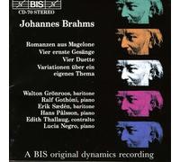 Brahms, J. - Brahms: Romanzen Aus Magelone Op. 33