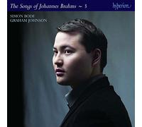 Johannes Brahms The Songs of Johannes Brahms - Volume 3 (CD) Album