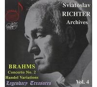 BRAHMS, J. - CONCERTO NO.2/HANDEL VARI