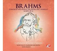 Johannes Brahms CONCERTO FOR PIANO AND ORCHESTRA NO. 2 IN B-FLAT MAJOR, OP. (CD)