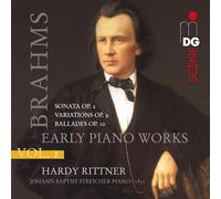 Brahms, J. - Early Piano Works Vol. 1