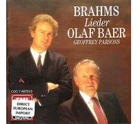 BRAHMS, J. - GESAENGE OP 3,LIED.OP 32