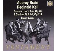 Brahms, J. - Horn Trio Clarinet Quintet
