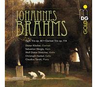 Johannes Brahms Johannes Brahms: Horn Trio, Op. 40/Clarinet Trio, Op. 114 (CD)