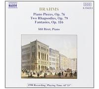 Keith Anderson Brahms/Birer - Piano Pieces, Two Rhapsodies, Fantasies (CD) Album