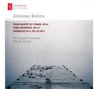 Brahms, J. - Piano Quintet In F Minor/Three Intermezzi/Intermez