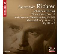 Brahms, J. - Piano Sonatas Nos.1 & 2 Variations Klavierstucke