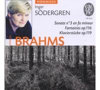 BRAHMS, J. - SONATE 3/FANTAISIES OP116