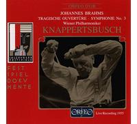BRAHMS, J. - TRAGIC OVERTURE/SYM.NO.3
