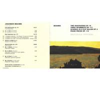 Brahms, J. - Two Rhapsodies Op 79/Piano