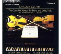 Brahms, J. - V 1: Complete Violin/Viola Sonatas