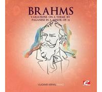 Johannes Brahms VARIATIONS ON A THEME BY PAGANINI IN A MINOR, OP. 35 (CD)