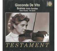 Johannes Brahms GIOCONDA DE VITO (CD) Album