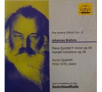 Brahms, J. - Vol. 10-Auryn Series (Brahms Quintet)