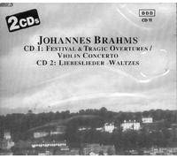 Brahms - Johannes Brahms (CD 1: Festival Overture op. 80 / Tragic Overture / Concerto for Violin and Orchestra D major op. 77; CD 2: Symphony No. 2 op. 73 D major / Liebeslieder - Waltzes op. 52)