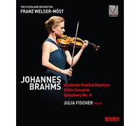 Julia Fischer: Johannes Brahms (DVD) The Cleveland Orchestra Julia Fischer