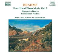 Johannes Brahms FOUR HAND PIANO MUSIC - VOL 2 (CD) Album