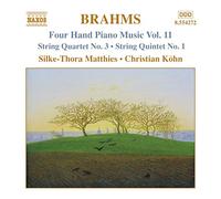 Johannes Brahms Four Hand Piano Music Vol. 11 (Matthies, Kohn) (CD) Album