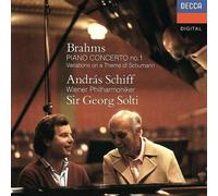 Brahms Johannes - Piano Concerto No.1, Variations On A Theme Of Schumann - Cd