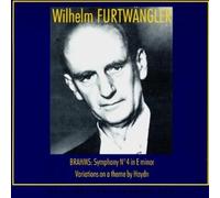 Wilhelm Furtwangler Brahms:Symphony No4 In E Minor (CD)