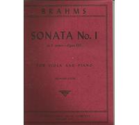 Brahms, Johannes - Sonata No. 1 in f minor Op. 120 for Viola and Piano - by Katims - International